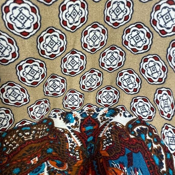 Umgee Peasant Tunic Dress Boho Shift Dress Split Neck sz XL - Picture 10 of 11